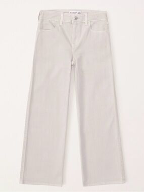 Abercrombie Kids • High Rise Wide Leg Jean